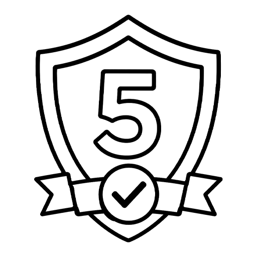 5 سال گارانتی